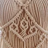 Handmade Macramé Fringe Dress with Deep