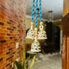 Handcrafted Blue Ceramic Bell