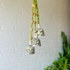 Hand-Painted Ceramic Bell Hanging
