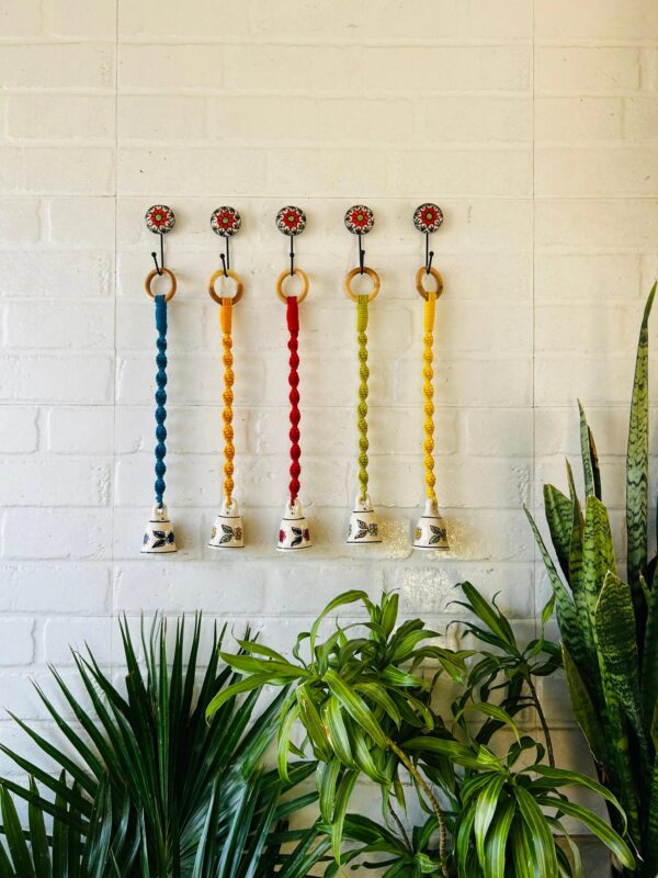 Handcrafted Colorful Ceramic Bell