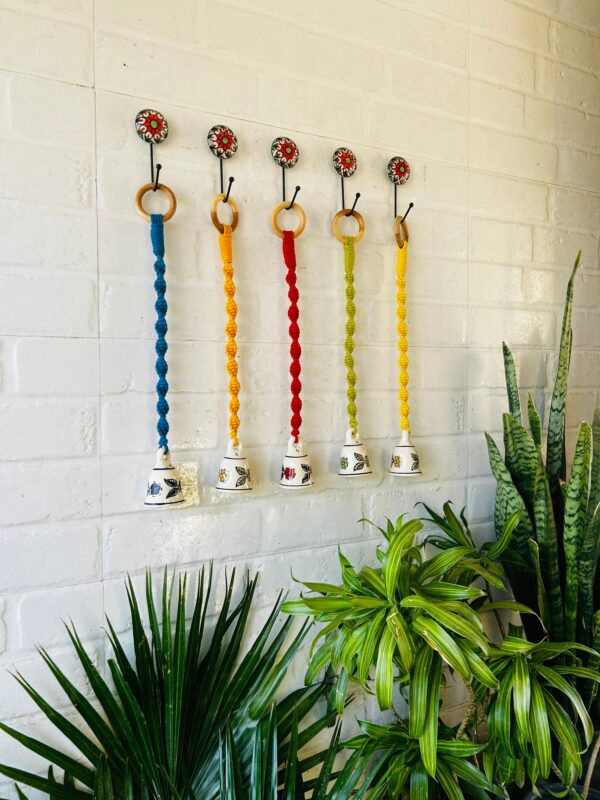 Handcrafted Colorful Ceramic Bell