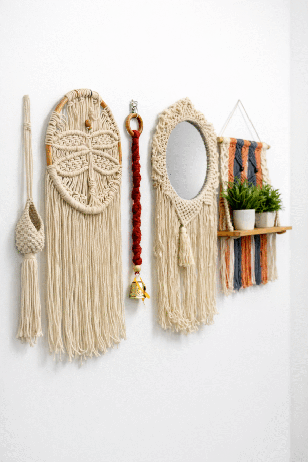 Handcrafted Boho Macramé Wall Décor