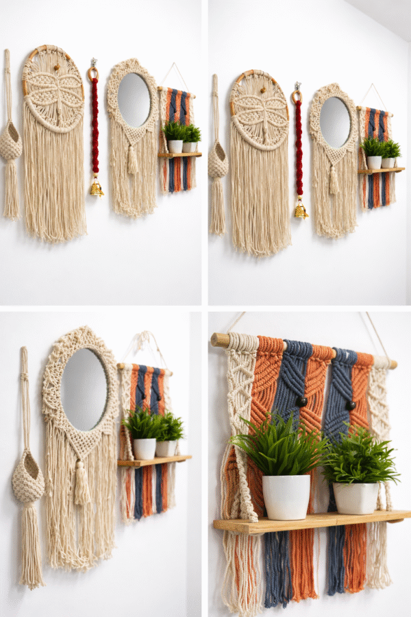 Handcrafted Boho Macramé Wall Décor