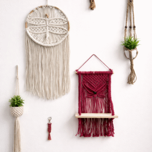 Handcrafted Macramé Wall Décor Set