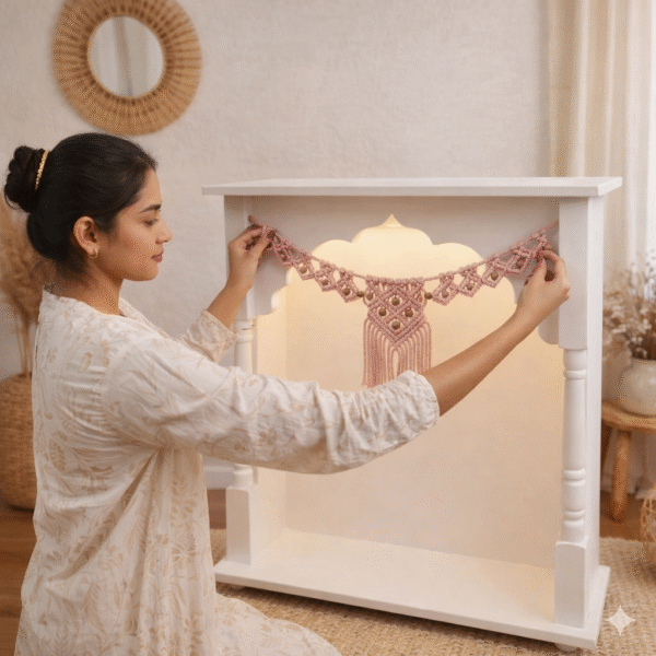 Macrame Temple Wall Hanging