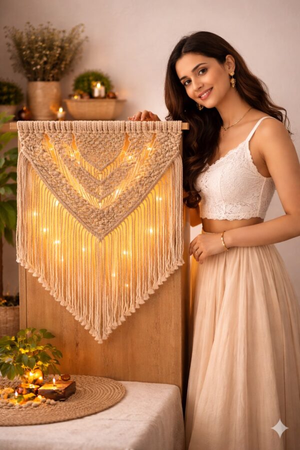 Macrame Temple Wall Hanging