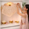 Boho Macrame Temple Wall Hanging